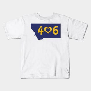 406 : Bozeman, Montana Kids T-Shirt